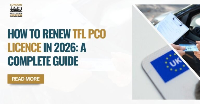How to Renew TFL PCO Licence in 2026 A Complete Guide
